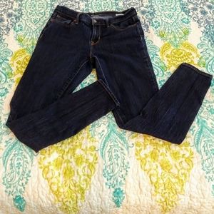 Dark Blue Curvy Skinny Jeans